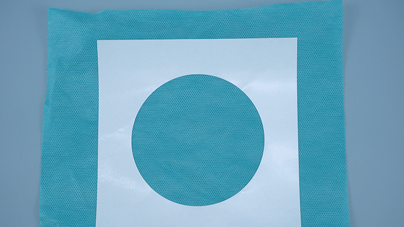 PE Medical Double Sided Tape with Hole for Surgical Drapes