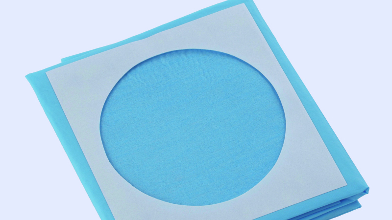 PET Medical Double Sided Tape with Hole for Surgical Drapes