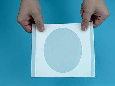 PET Medical Double Sided Tape with Hole for Surgical Drapes